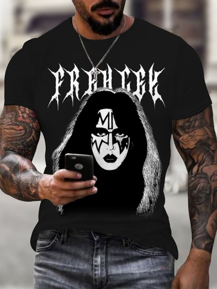 Ace Frehley Rock Legend Memorial Men's T-shirt