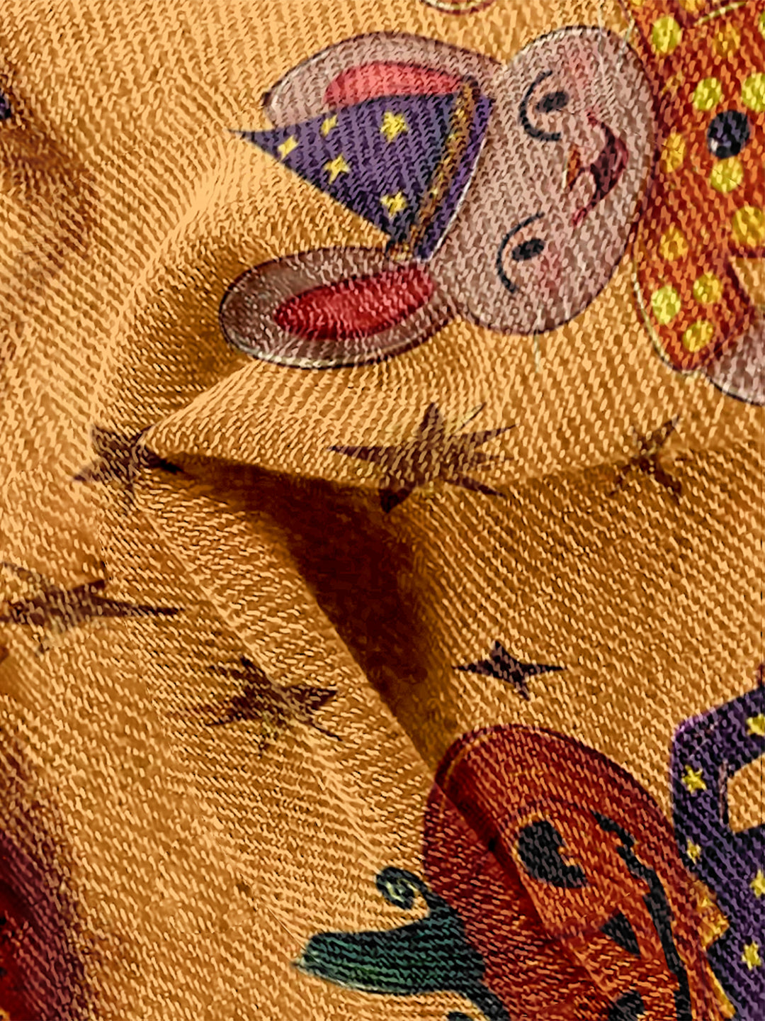 Women's  Hallloween Pumpkin Cotton Flared Jeans Pants