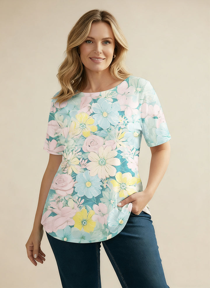 Floral Print T-Shirt