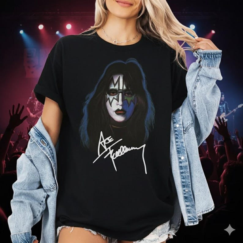 Ace Frehley Rock Legend Memorial T-Shirt
