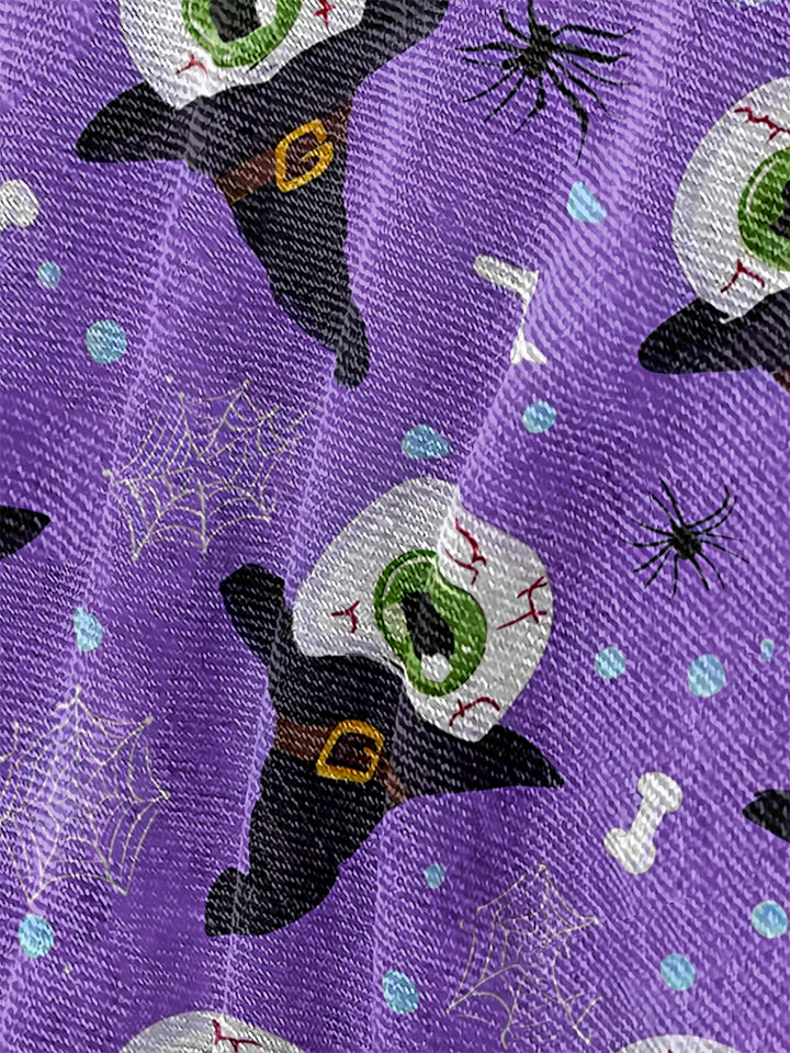 Women's  Hallloween Cotton Flared Jeans Pants