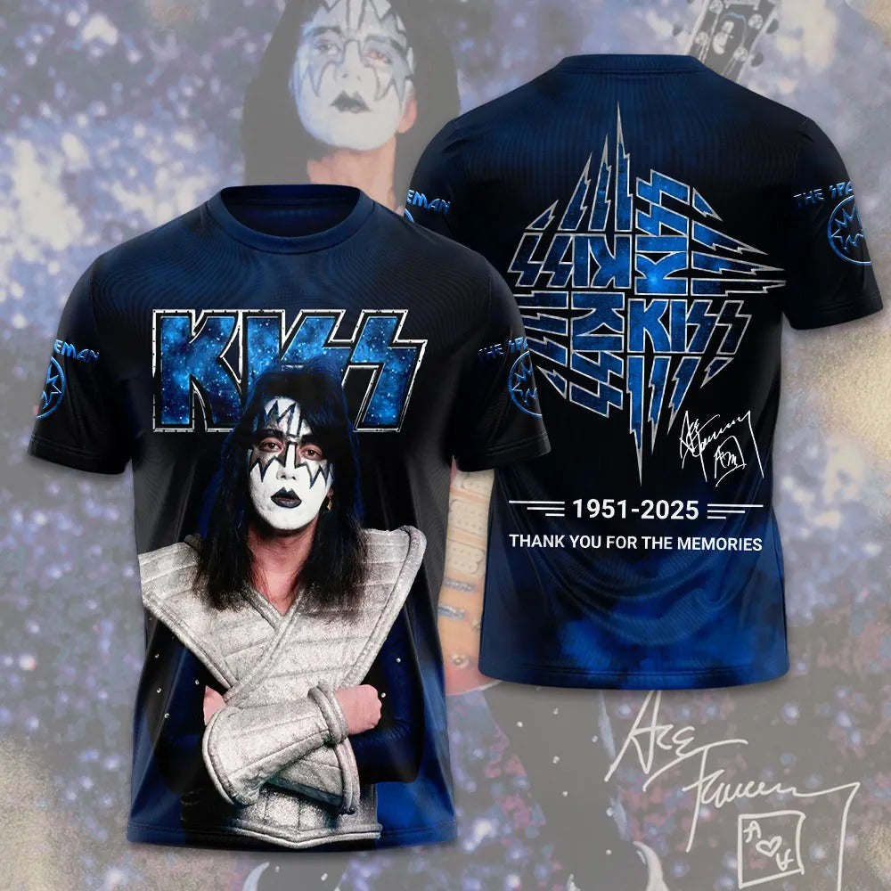 Ace Frehley Rock Legend Memorial T-Shirt