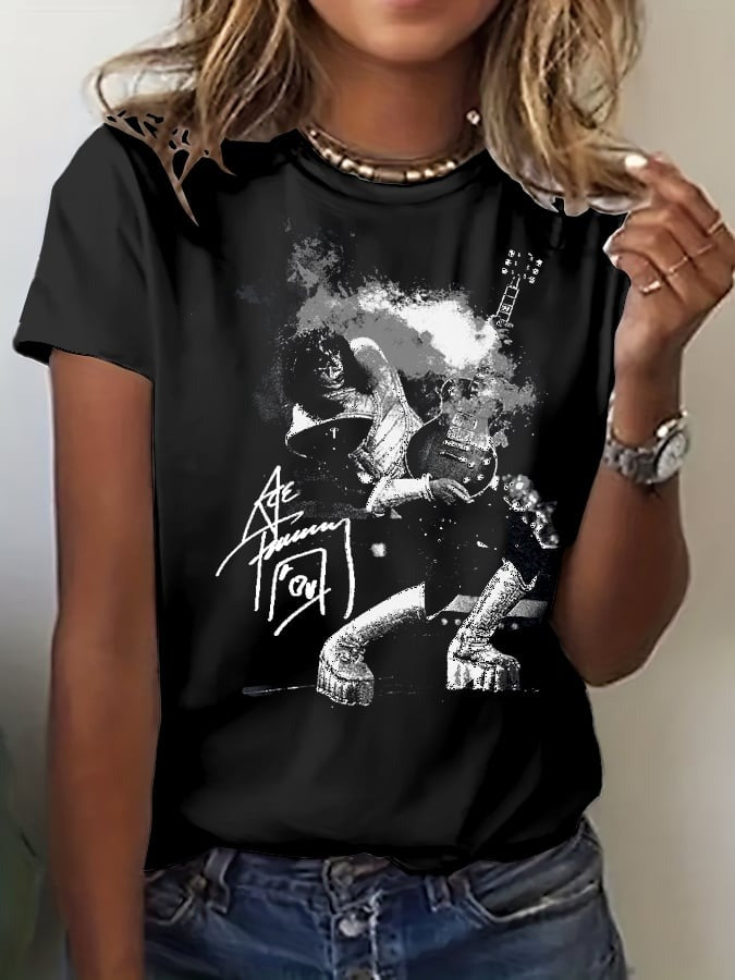 Ace Frehley Rock Legend Memorial T-Shirt