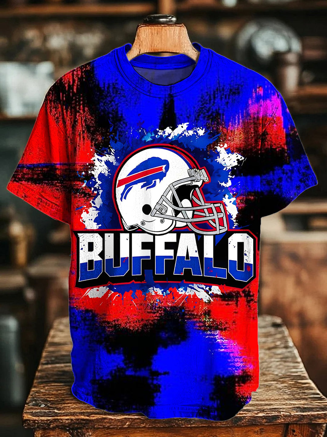 Buffalo Bills Football Crew Neck T-shirt