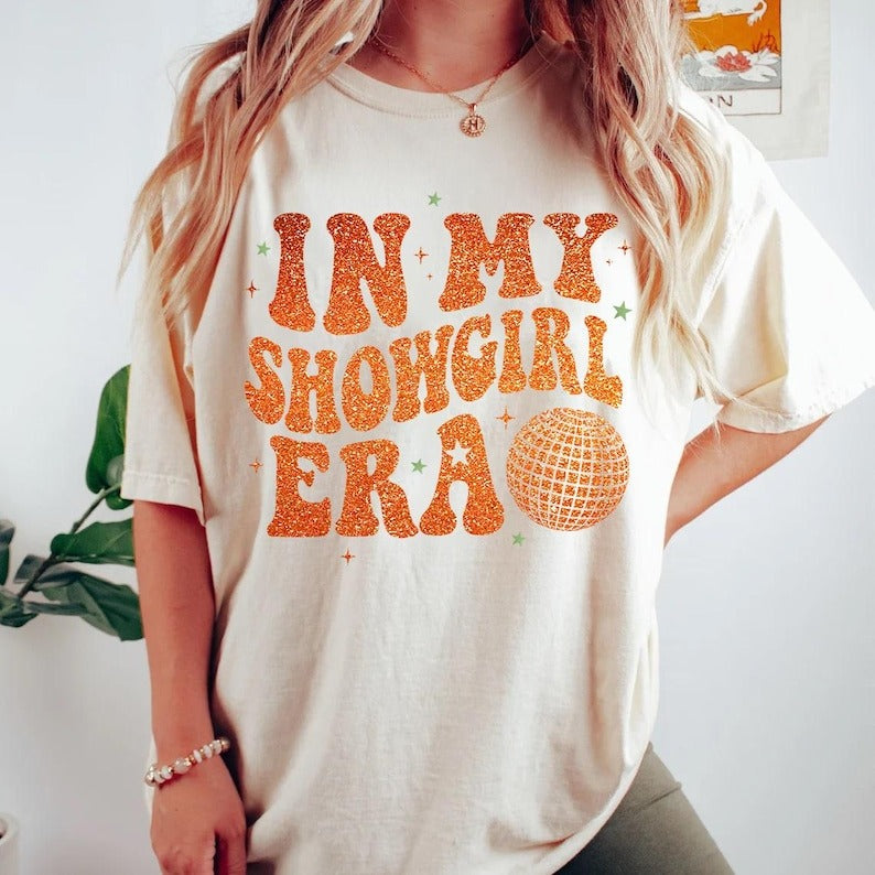 In My Showgirl Era Crew Neck T-shirt