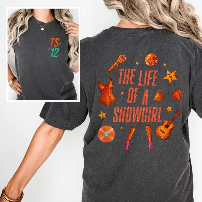The Life Of A Showgirl Crew Neck T-shirt