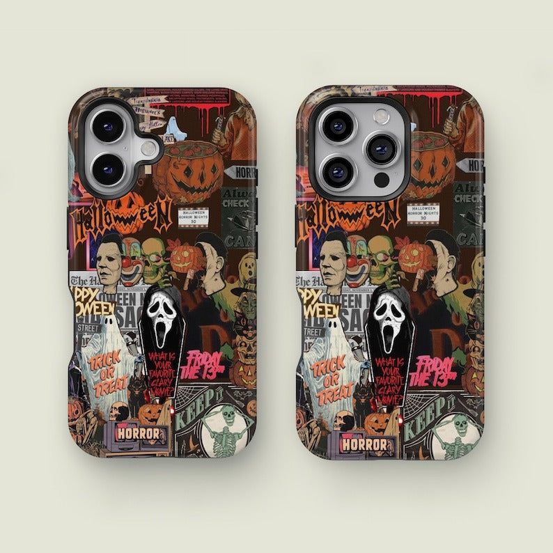 Retro Horror Halloween Phone Case