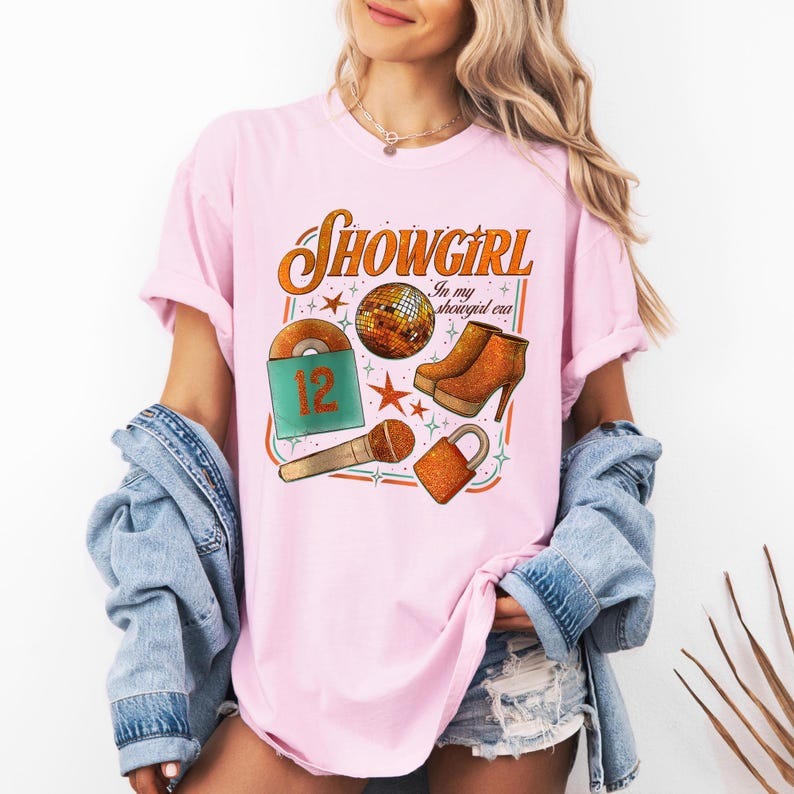 In My Showgirl Era Crew Neck T-shirt