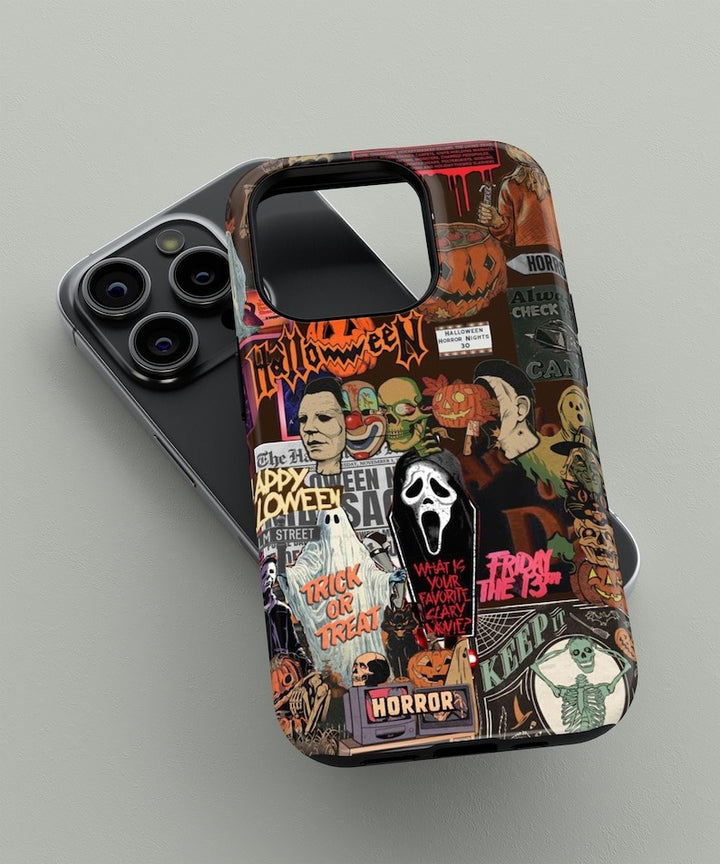 Retro Horror Halloween Phone Case