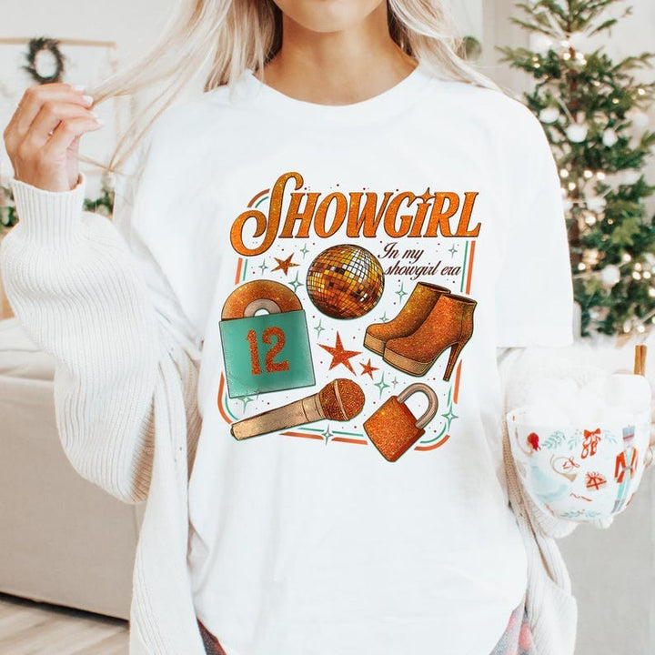 In My Showgirl Era Crew Neck T-shirt