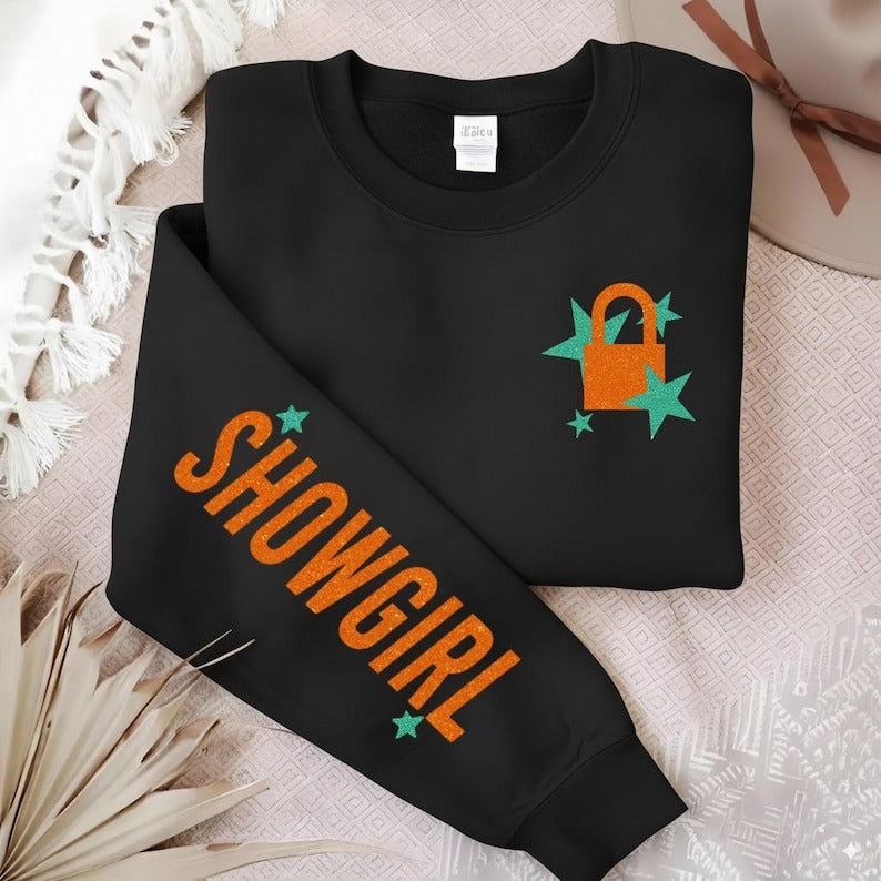 New Album 2025 Showgirl Long Sleeve Casual Top