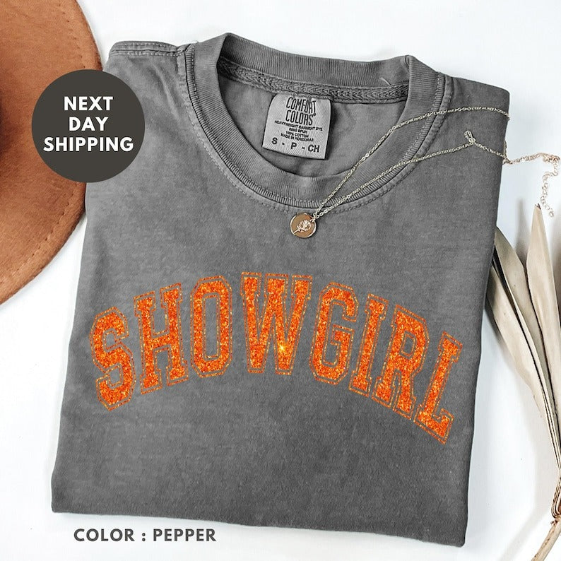 The Life Of A Showgirl Washed Cotton Tee