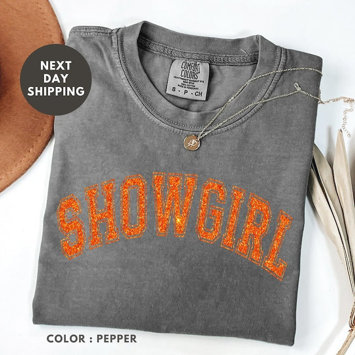 The Life Of A Showgirl Washed Cotton Tee
