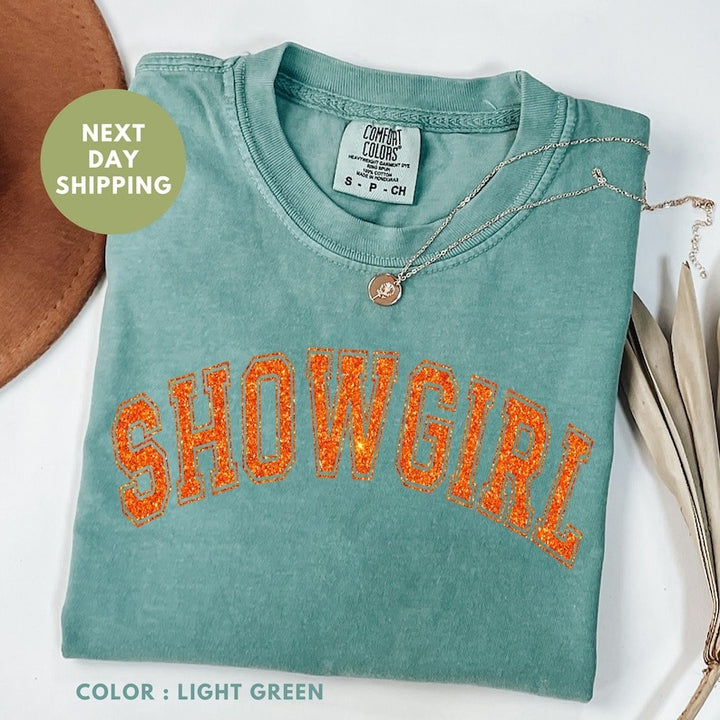 The Life Of A Showgirl Washed Cotton Tee