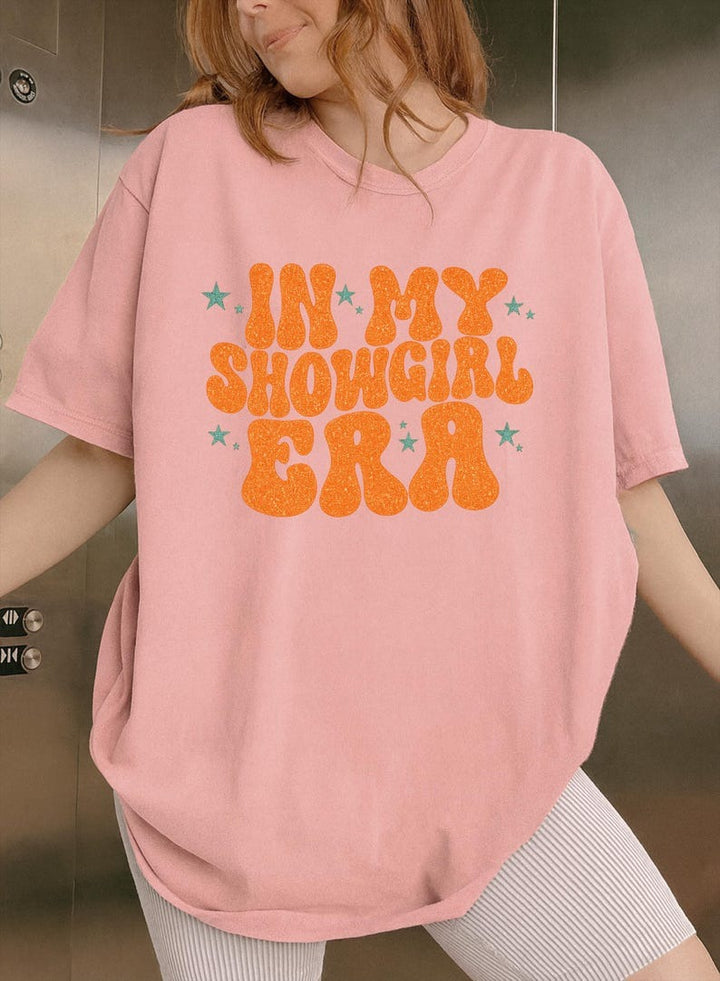 In My Showgirl Era Crew Neck T-shirt