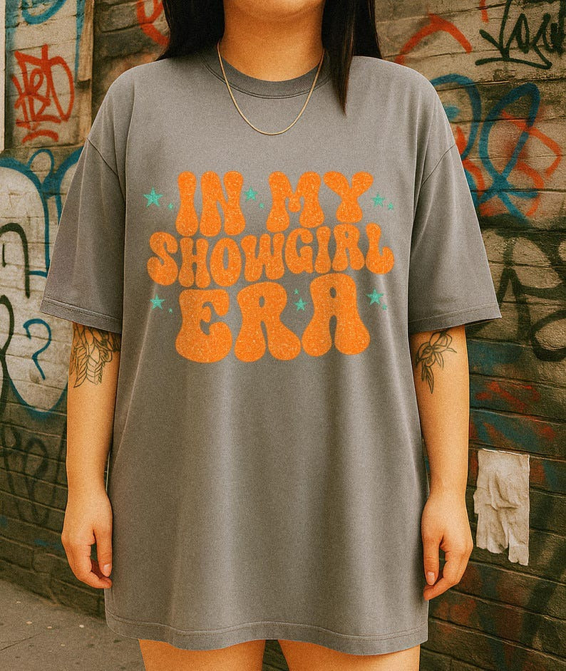 In My Showgirl Era Crew Neck T-shirt