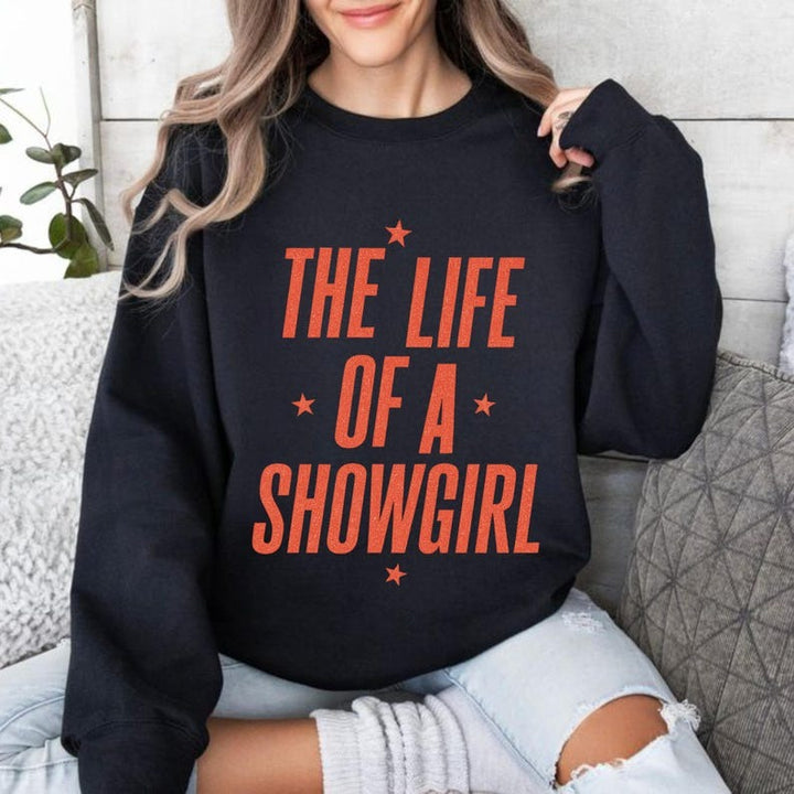 The Life Of A Showgirl Long Sleeve Casual Top