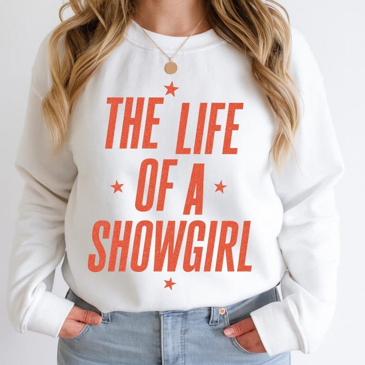 The Life Of A Showgirl Long Sleeve Casual Top
