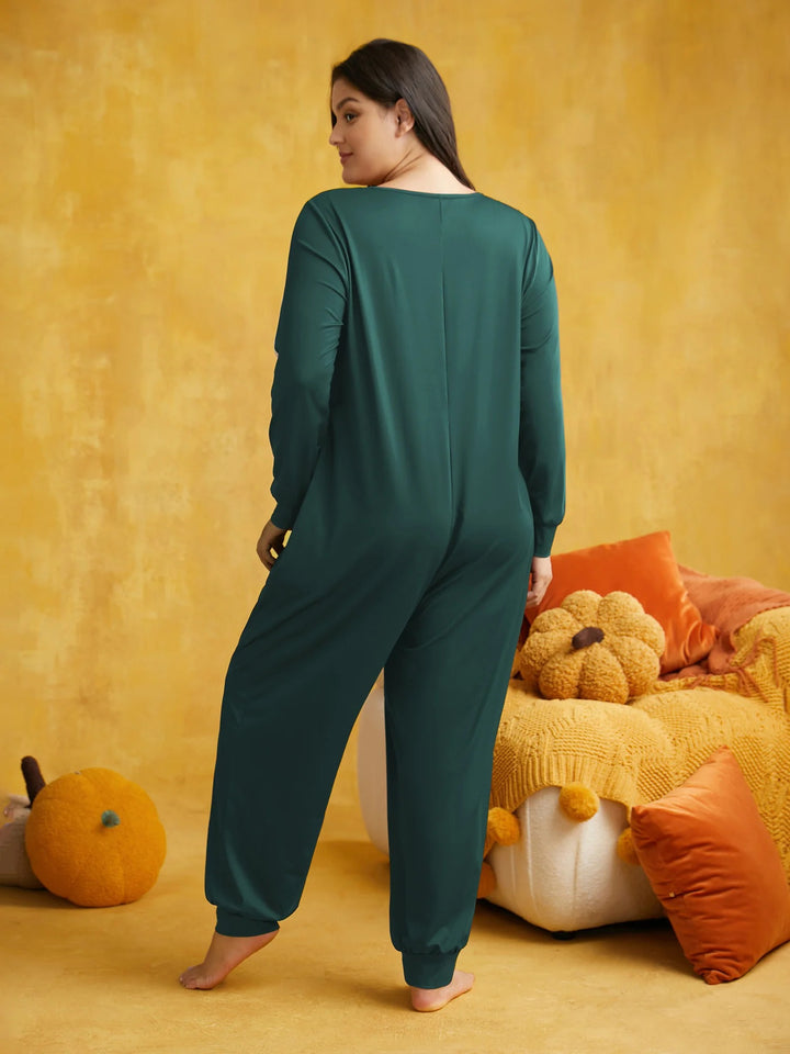 Skeletal Rib Invisible Zipper Romper