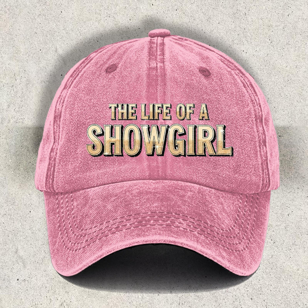 The Life of a Showgirl Printed Baseball Cap