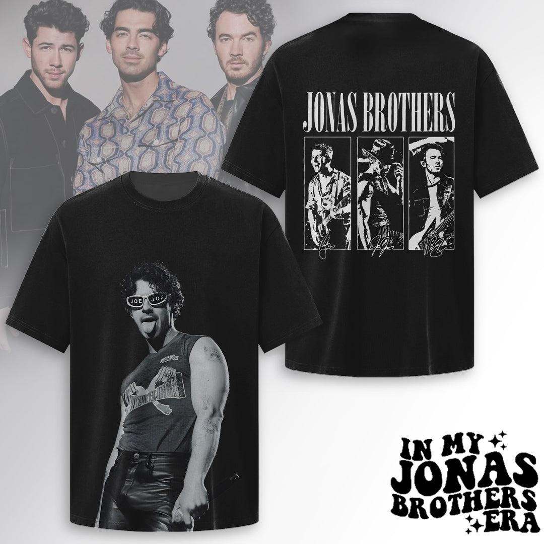 Jonas Brothers Unisex Cotton Crew Neck T-shirt