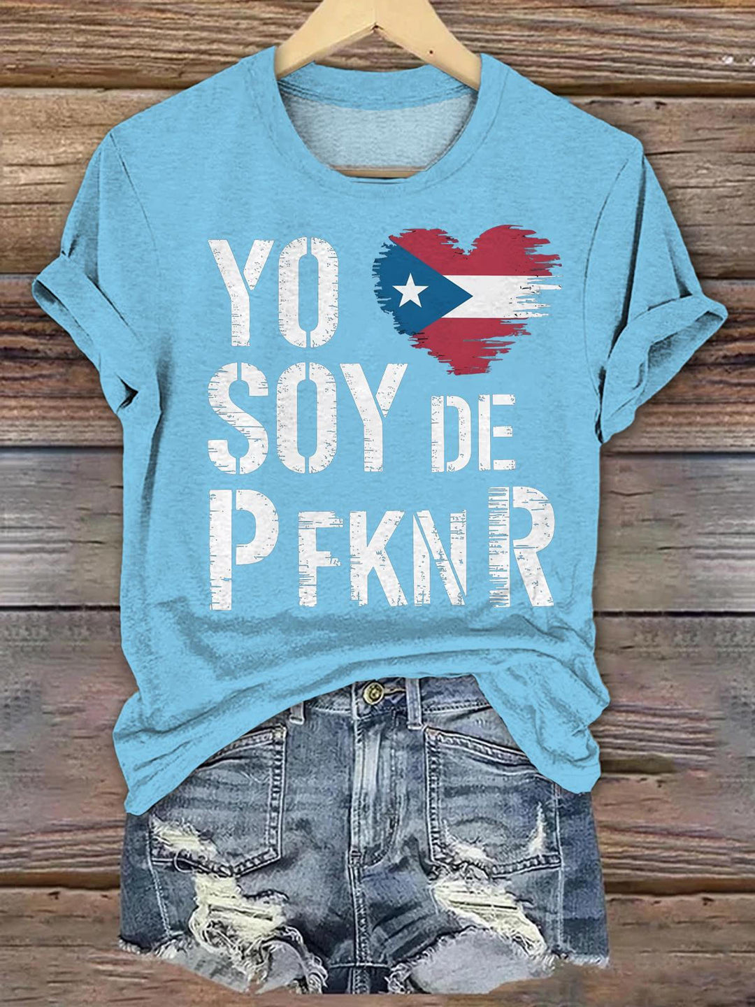 PR Yo Soy De Pfknr T-shirt