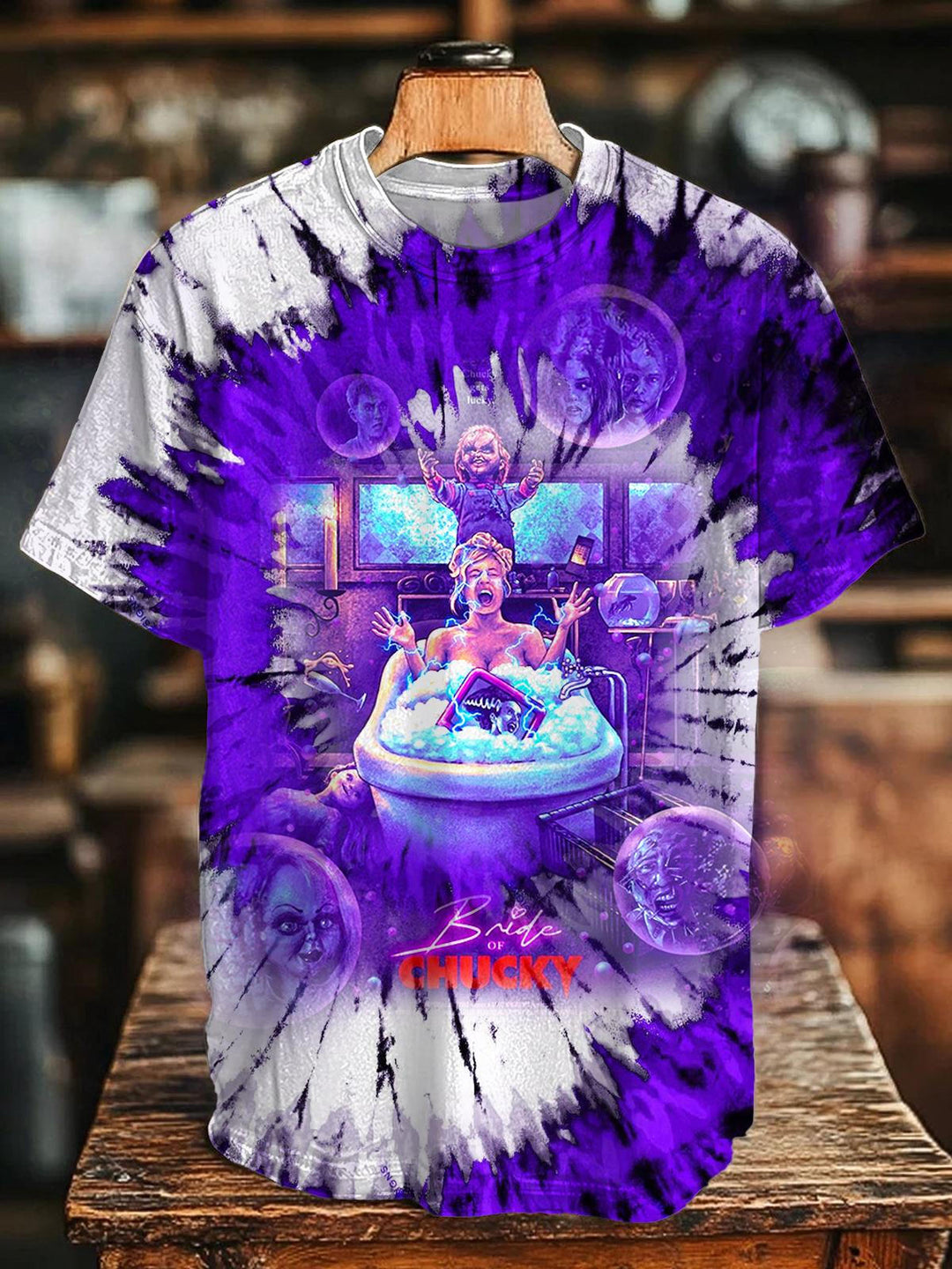 Halloween Horror Movie Crew Neck T-shirt