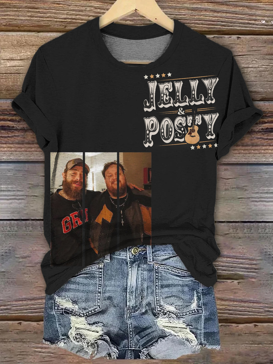 Jelly Posty Concert Crew Neck T-shirt