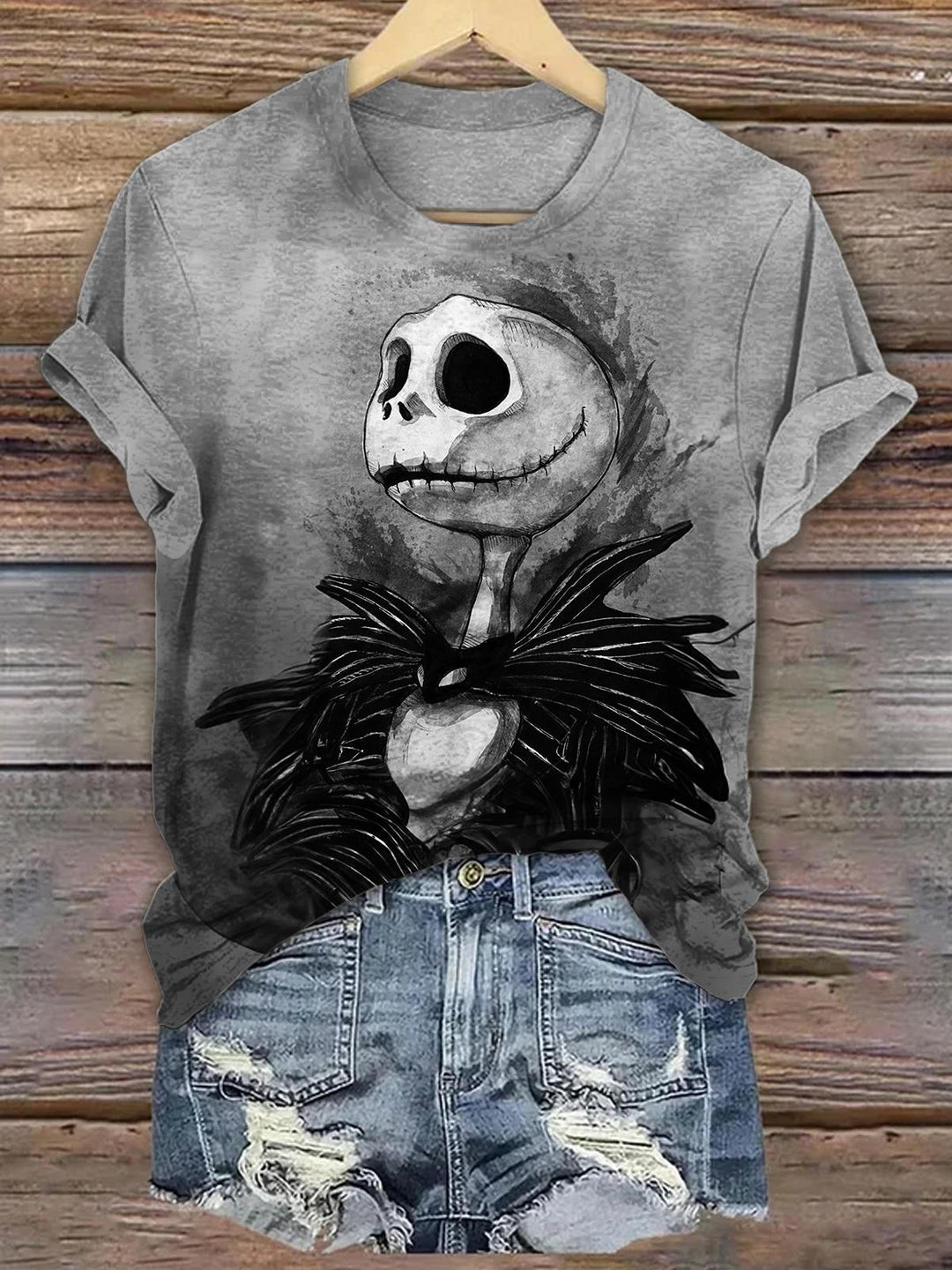 The Nightmare Before Christmas Crew Neck T-shirt