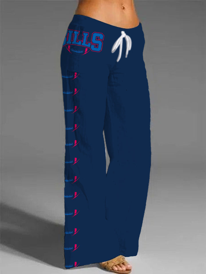 Buffalo Bills Football Women's Printed Casual Pants