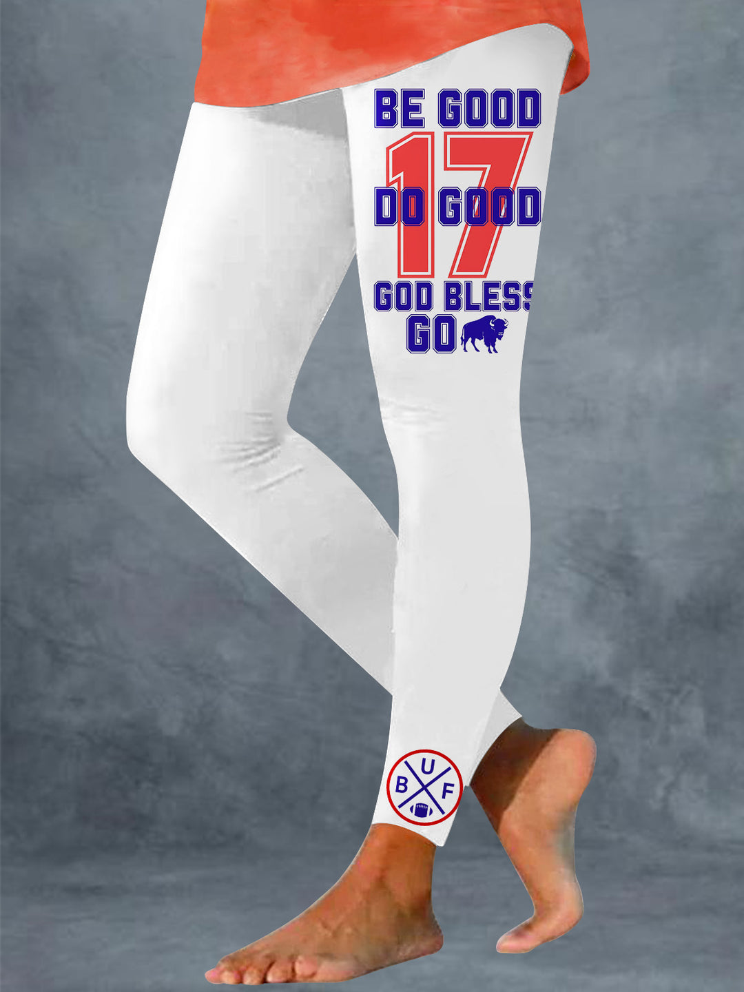 Buffalo Bills Football Print Leggings