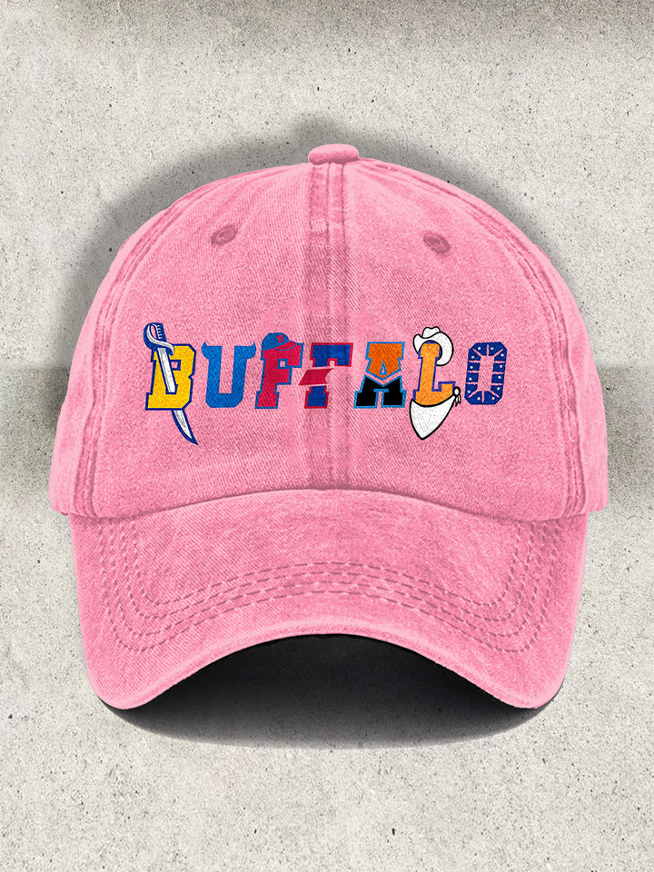 Buffalo Bills Football Printed Baseball Cap