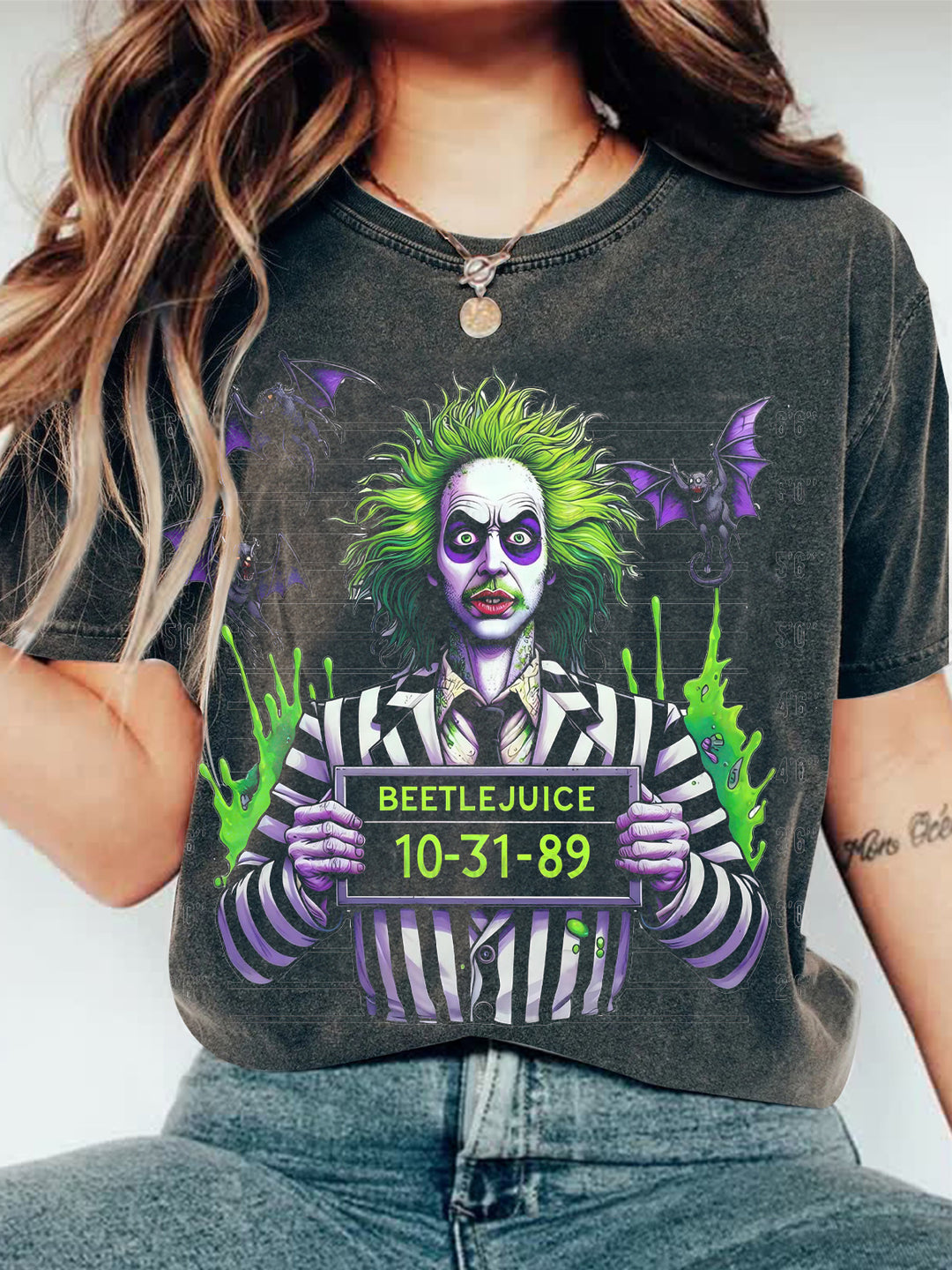 Halloween Horror Movie Crew Neck T-shirt