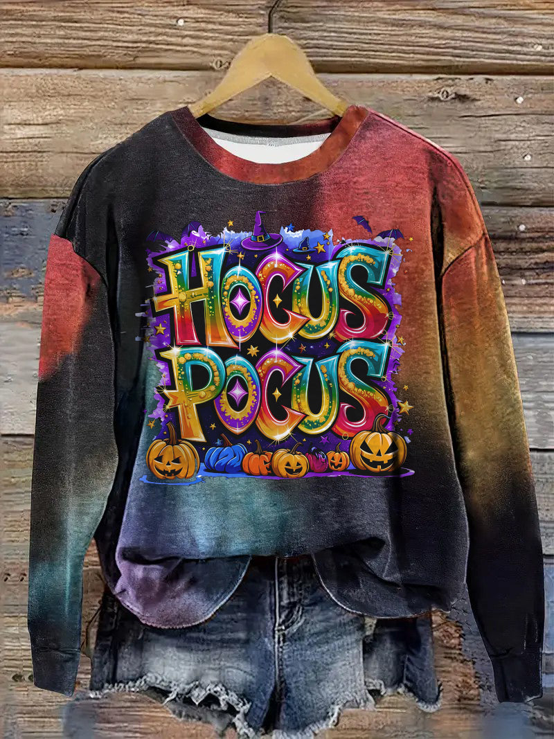 Women's Hocus Pocus Halloween Casual Sweatshirt