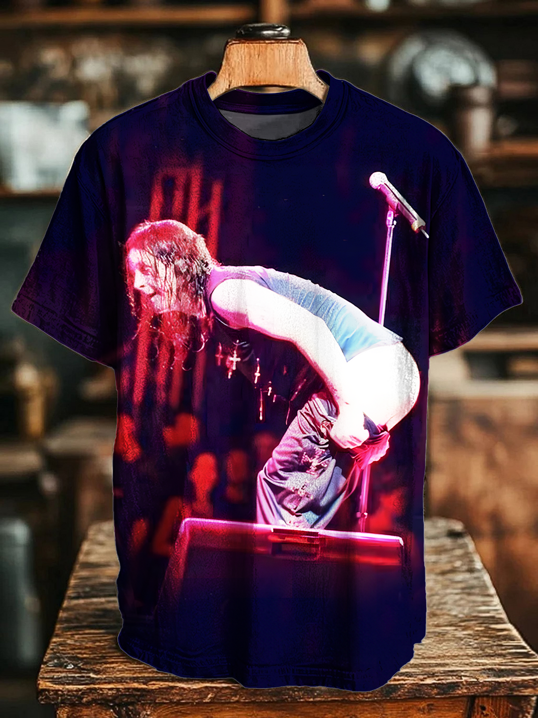 Rest In Peace Ozzy Osbourne Tribute Crew Neck T-shirt