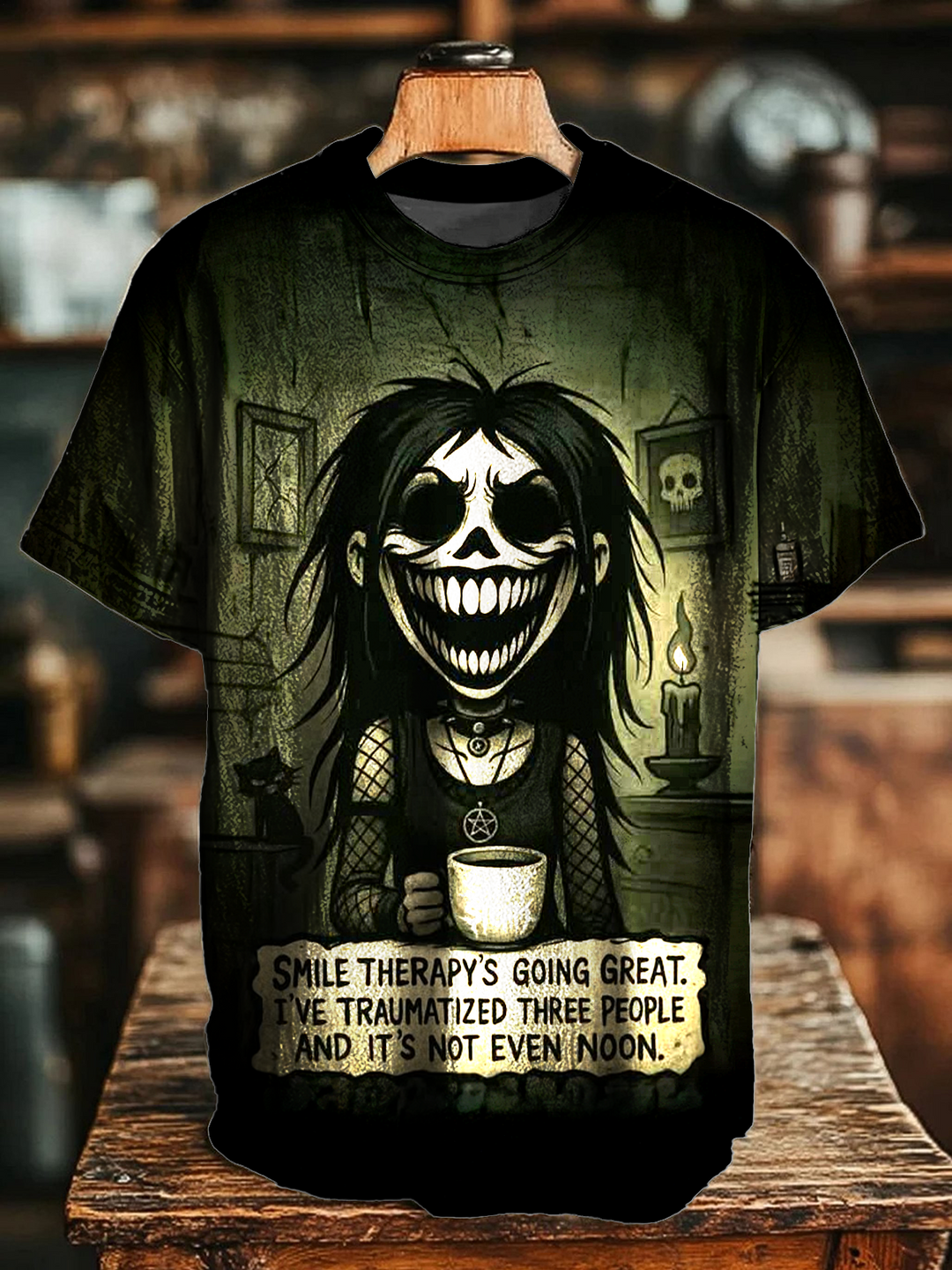 Shady Steam Crew Neck T-shirt