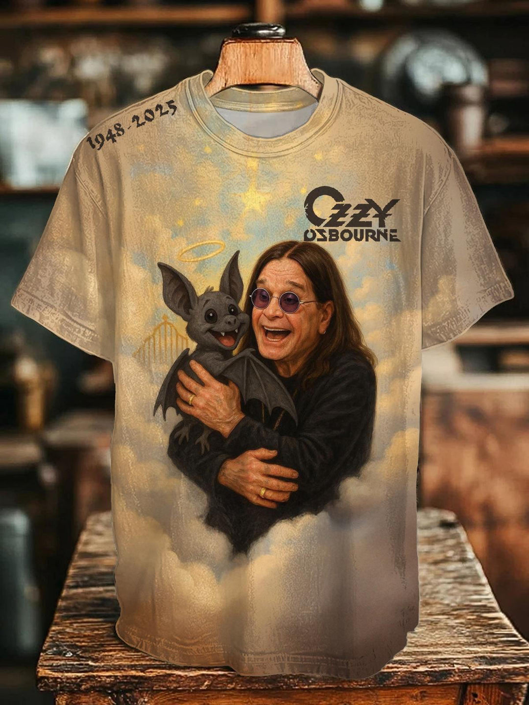 In Memory of Ozzy Osbourne Crew Neck T-shirt