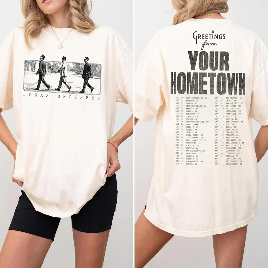 Jonas Brothers Crew Neck T-shirt
