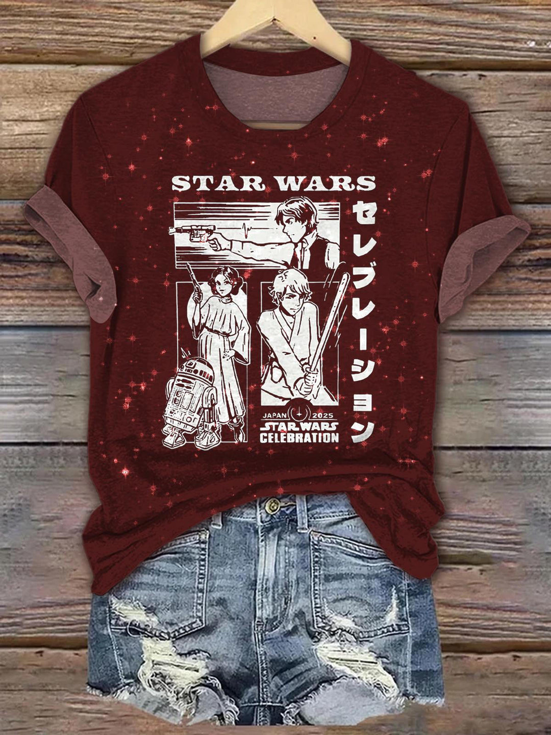 Star Wars Celebration Japan 2025 Exclusive Crew Neck T-shirt