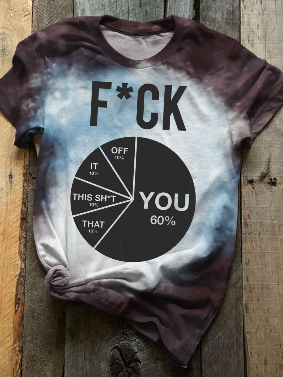 Funny Printed Casual Crew Neck T-shirt