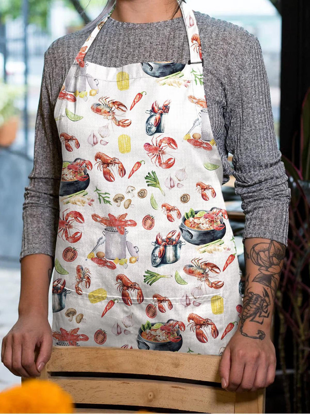 Crayfish Season PrintApron