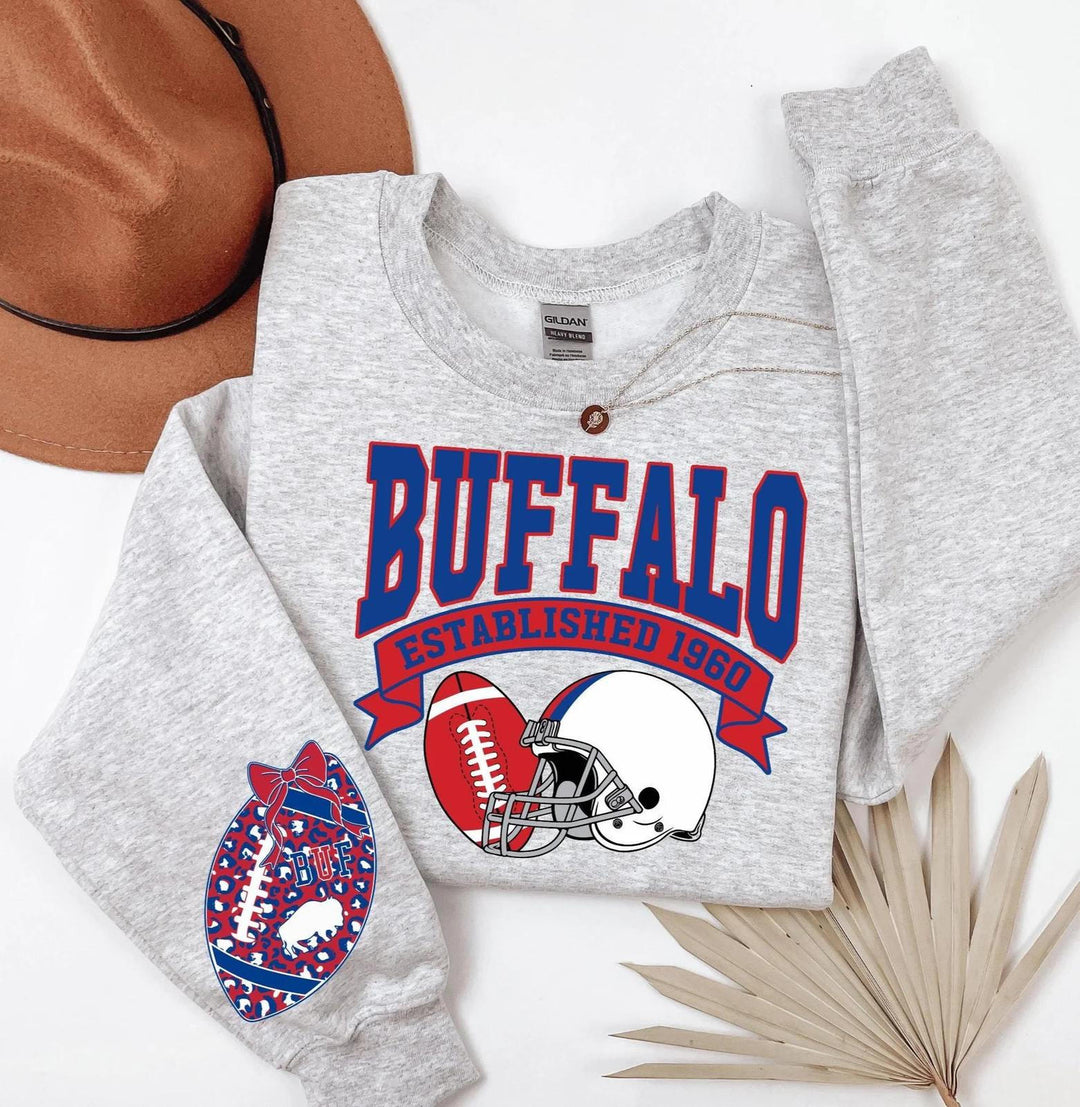 Buffalo Bills Footbal Long Sleeve Casual Top
