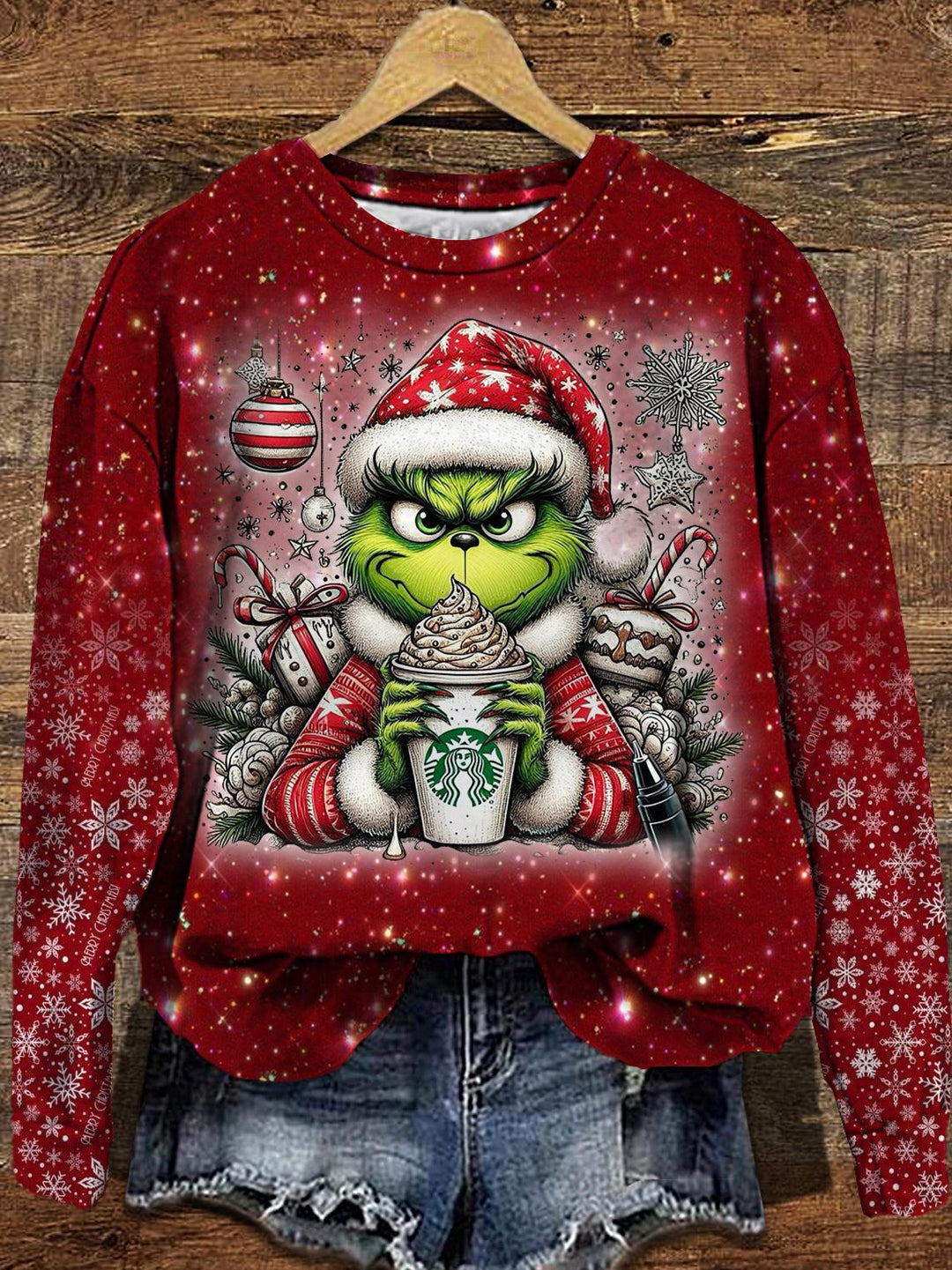 Women's Christmas Long Sleeve Casual Top