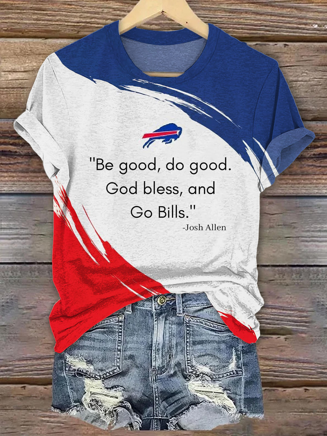 Buffalo Art Crew Neck T-shirt