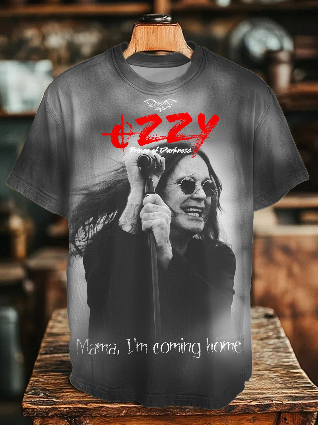 In Memory of Ozzy Osbourne Crew Neck T-shirt