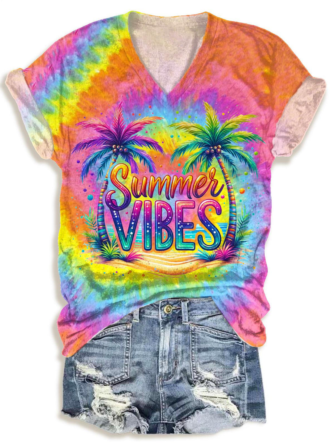 Girl Trip Vacation V-neck T-Shirt