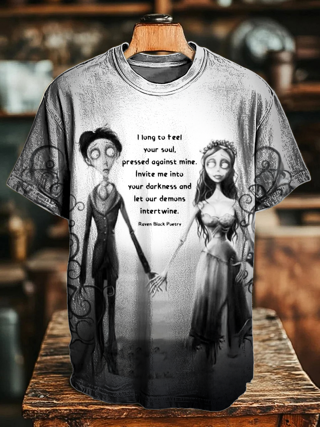 I Long To Teel Your Soul Crew Neck T-shirt