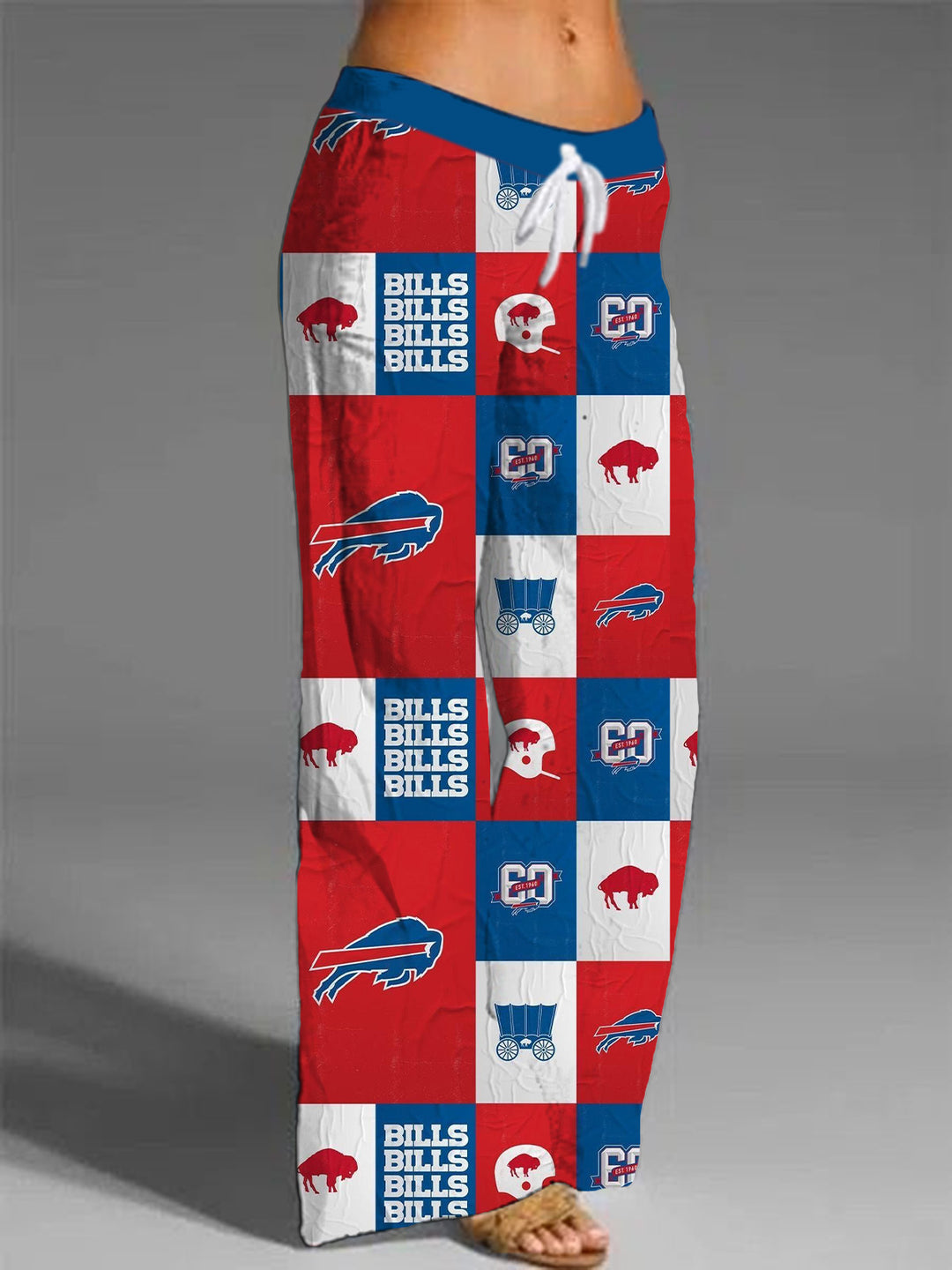 Buffalo Art Splicing Women's Printed Casual Pants