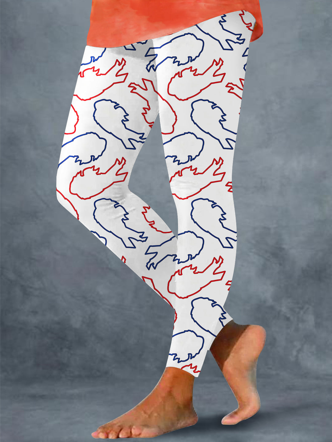 Buffalo Bills Print Leggings