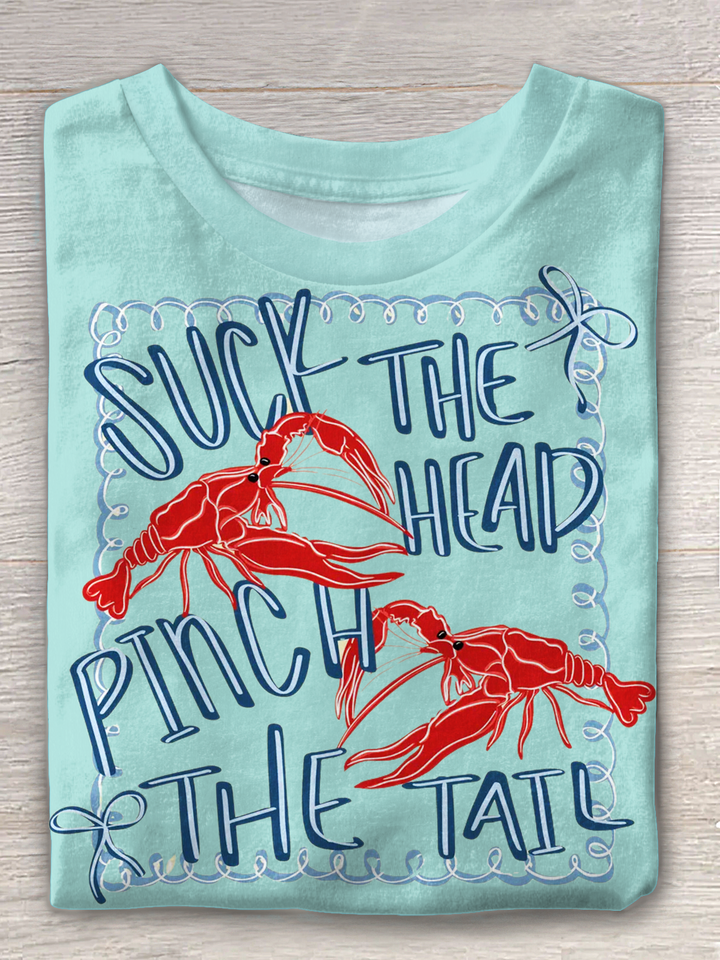 Crawfish Boil Season Seasoning Crew Neck T-shirt